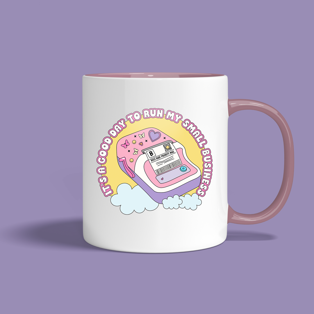 It’s a Good Day to Run My Small Business Mug 💌✨