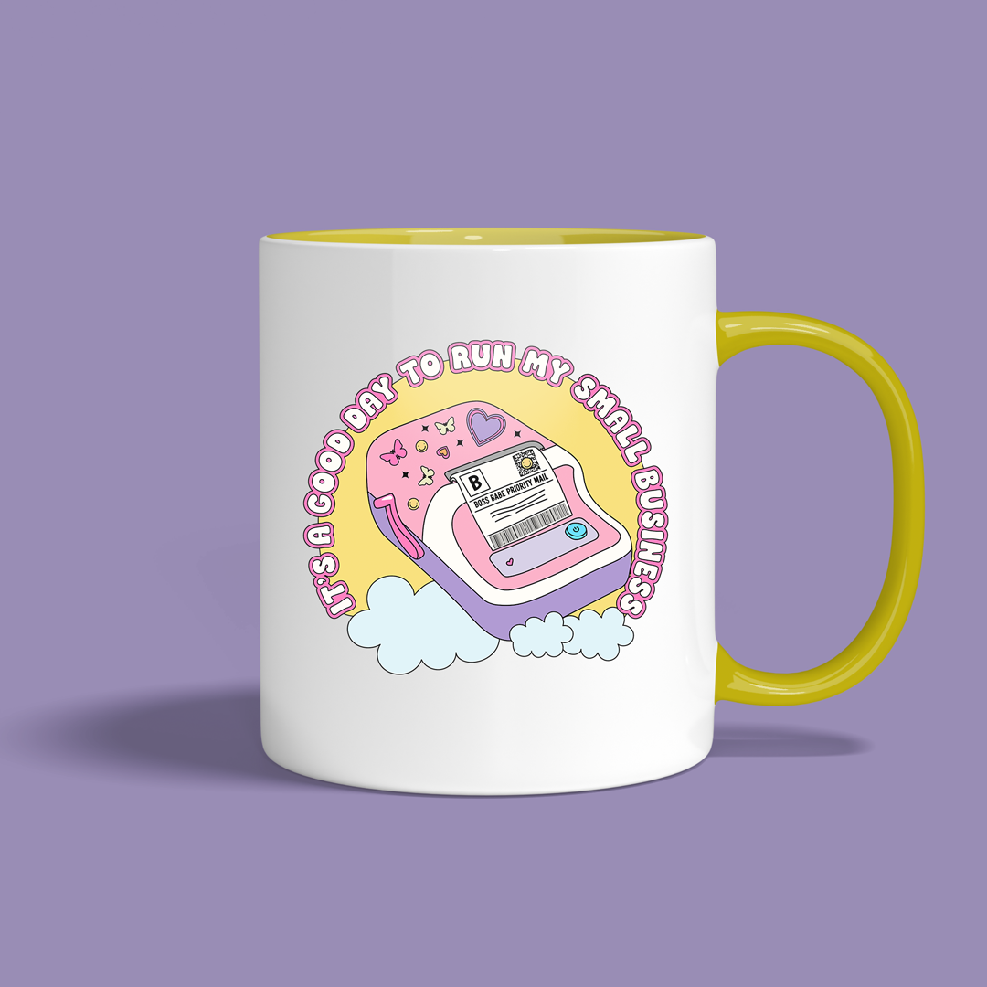 It’s a Good Day to Run My Small Business Mug 💌✨