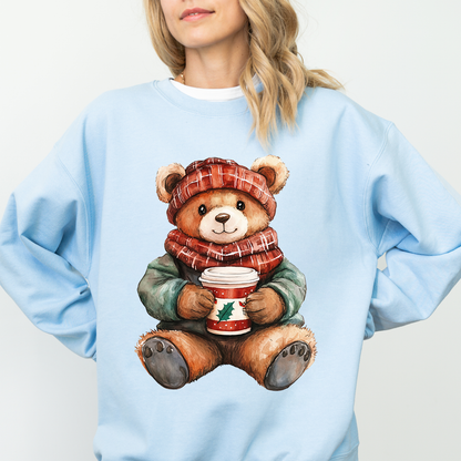 🧸 Cozy Christmas Bear Sweater