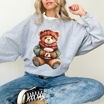 🧸 Cozy Christmas Bear Sweater