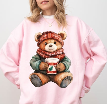 🧸 Cozy Christmas Bear Sweater