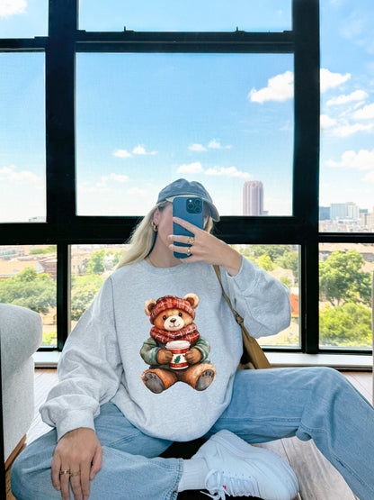 🧸 Cozy Christmas Bear Sweater