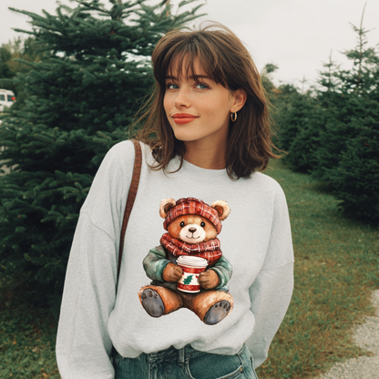 🧸 Cozy Christmas Bear Sweater